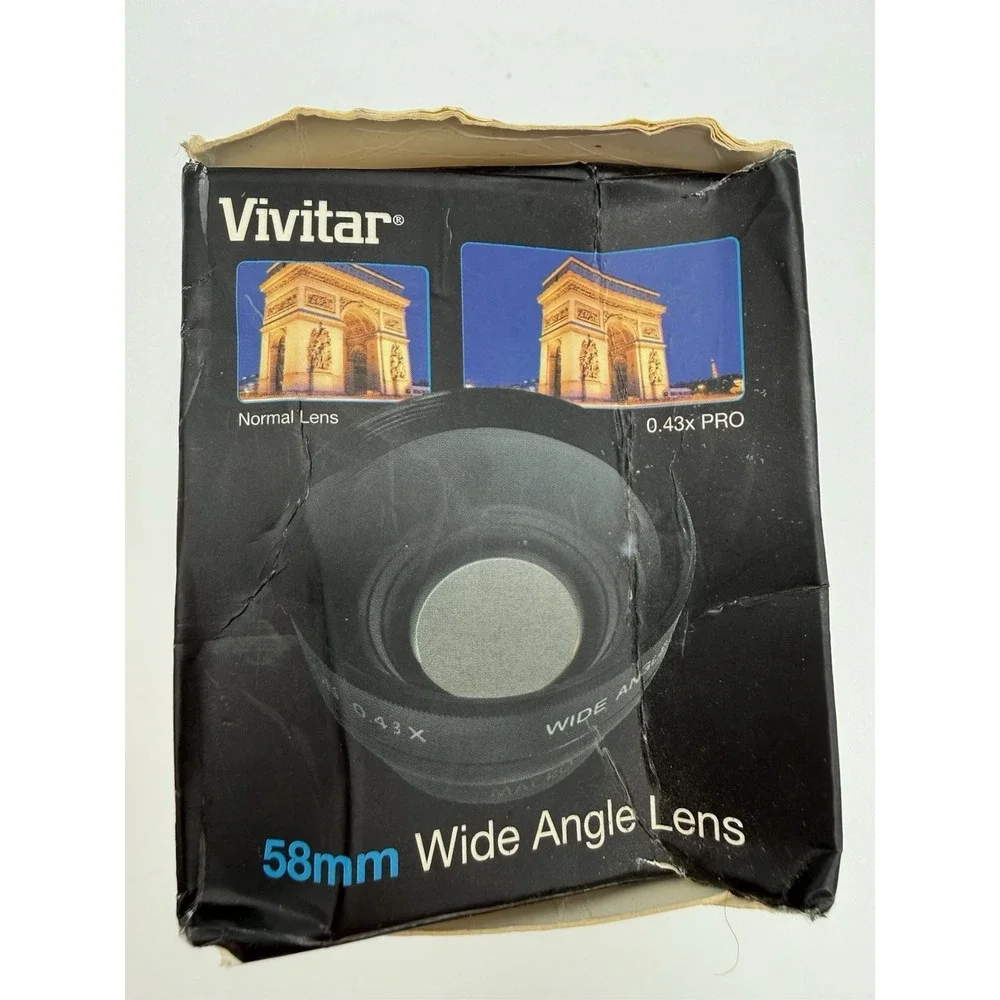 Vivitar 0.43X Professional Wide‎ Angle Lens with Macro 58 MM (VIV-58W)